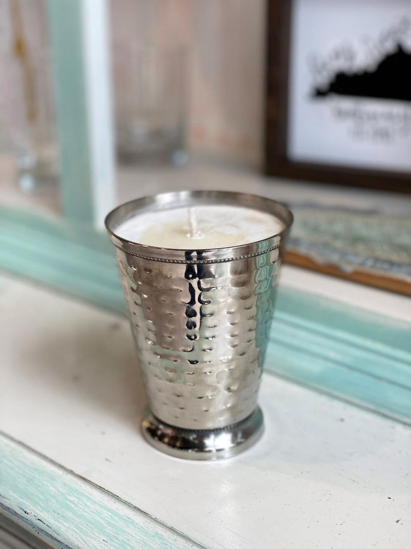 Mint Julep Cup Candle