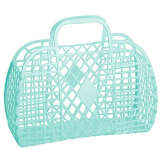 Mint Large Retro Basket
