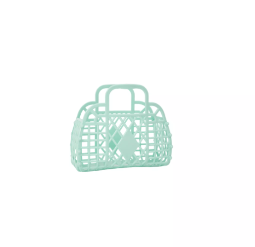 Mint Mini Retro Basket