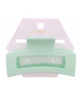 Mint Rectangle Hair Clip