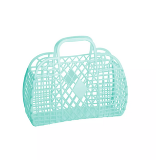 Mint Small Retro Basket