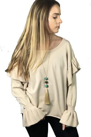 Miranda Ruffled Top