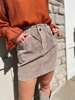 Moon Beam Cord Skirt (More Colors)