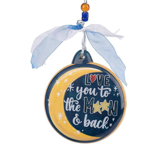 Moon & Back Puff Ornament