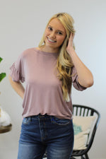Morning Ruffle Tee