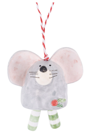 Mouse Dangle Ornament