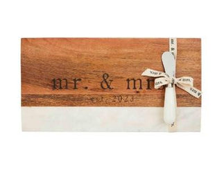 Mr & Mrs Est. 2023 Board Set