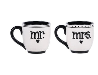 Mr Mrs Mug Set