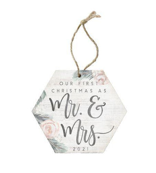 Mr Mrs Ornament