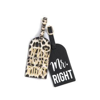 Mrs Mr Luggage Tags