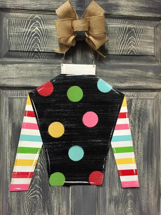 Multi Dot Jockey Metal Door Hanger