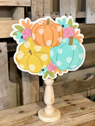 Multi Pumpkin Topper