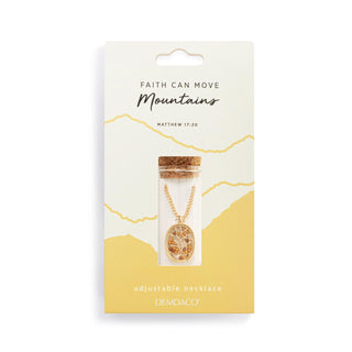 Mustard Seed Necklace Gold