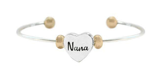 Nana 2 Tone Cuff Bracelet
