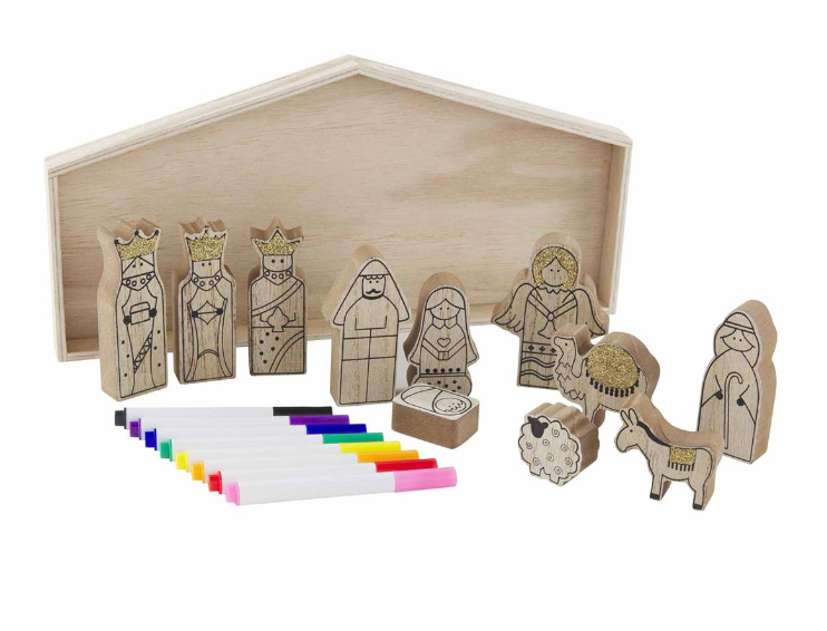 Nativity DIY Wood Set