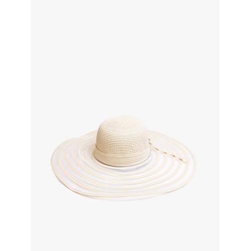 Natural Bow Straw Hat