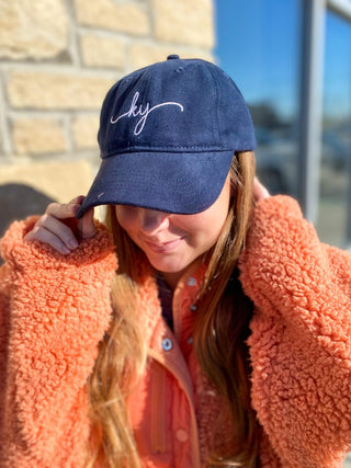 Navy Ky Cotton Cap