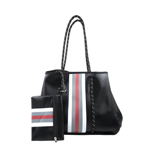 Neoprene Bag-Black/Red