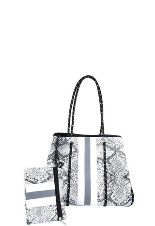 Neoprene Bag-Snakeskin