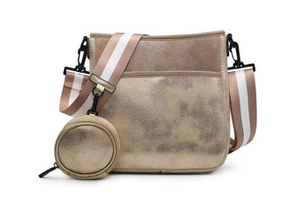 Neoprene Crossbody- Lt. Gold Strap