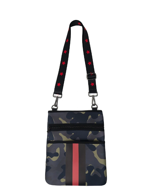 Camo Neoprene Crossbody