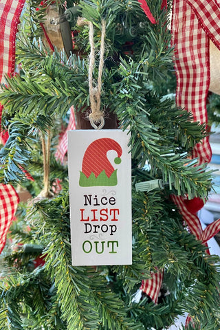 Nice List Ornament