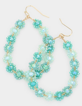 Nicole Earrings Teal