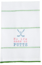 No Ifs Ands Golf Tea Towel
