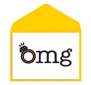 OMG Ring Engagement Card