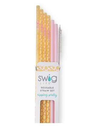 Oh Happy Day Straw Set
