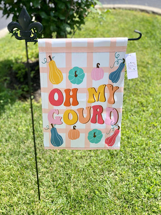 Oh My Gourd Gaden Flag