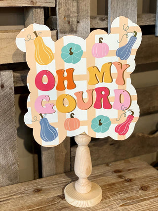 Oh My Gourd Topper