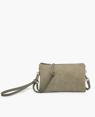 Olive Suede Riley Crossbody