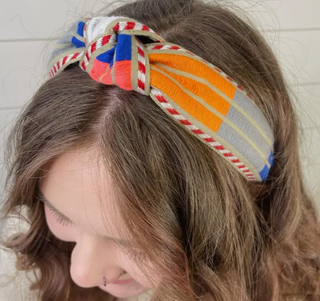 Olivia Headband Multi Emroidered