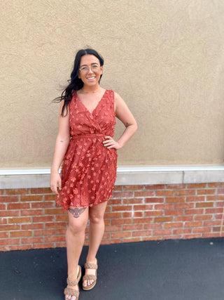 On My Own Floral Dress