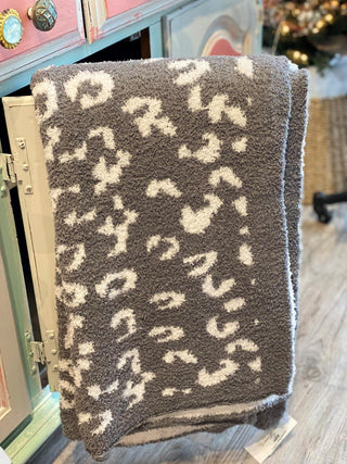On a Cloud Leopard Blanket (More Colors)