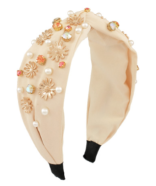 Ophelia Headband Natural/Gold