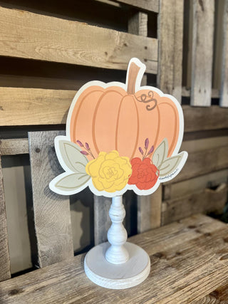 Orange Pumpkin Topper
