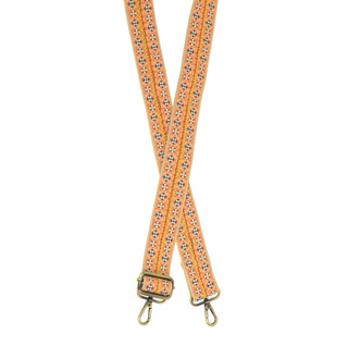 Orange Ribbon Emb 1.5" Strap