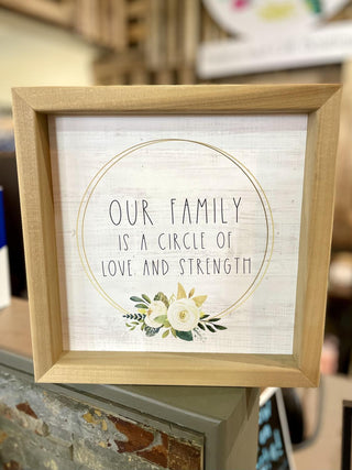 Our Family Sign