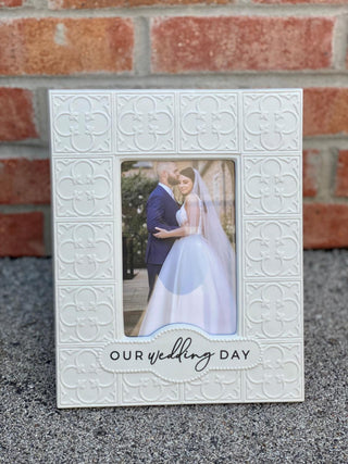 Our Wedding Day Frame