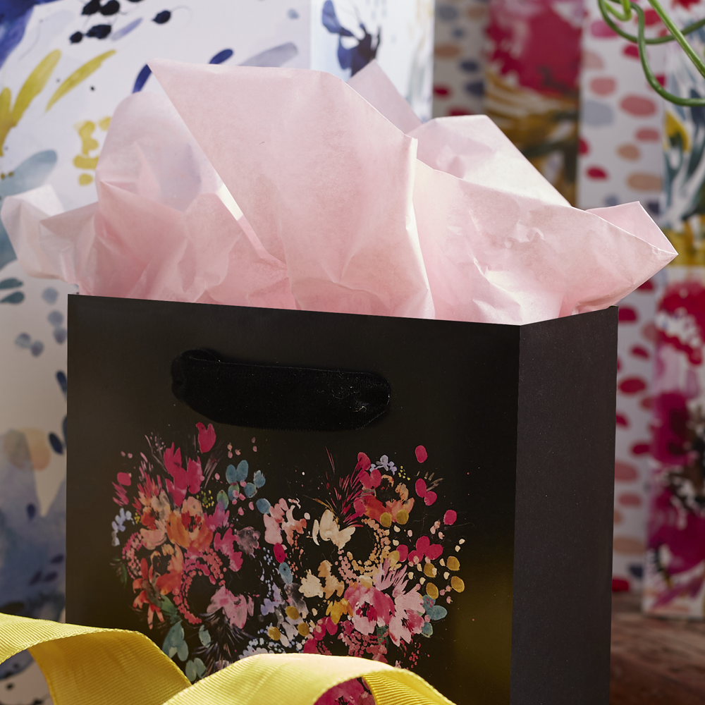 Gift Wrap, Floral Brights/Pink