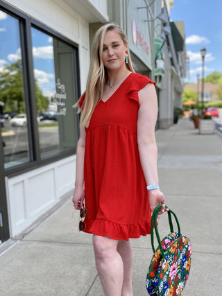Paint The Town Red Dress