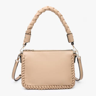 Parchment Braided Bag