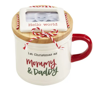 Parent 1st Xmas Mug Ornament