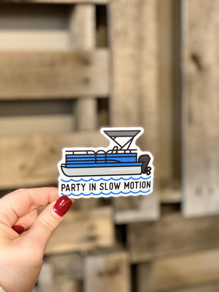 Party Slowontoon Sticker