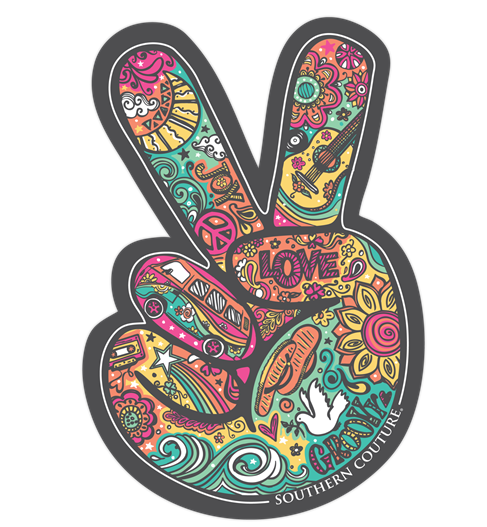 Peace Out Sticker – Darling State Of Mind