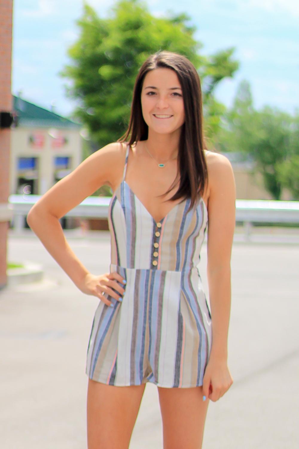 Peach Perfect Romper