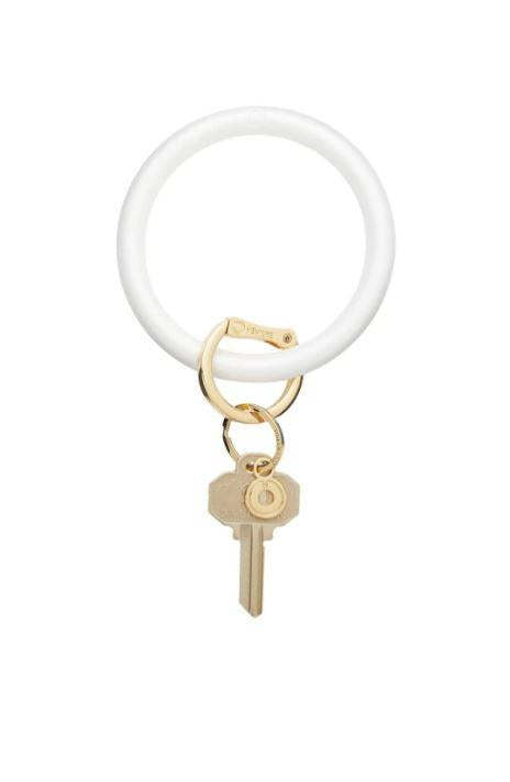 Pearl Marshmellow Key Ring