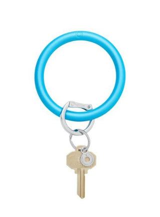 Pearl Peacock Key Ring